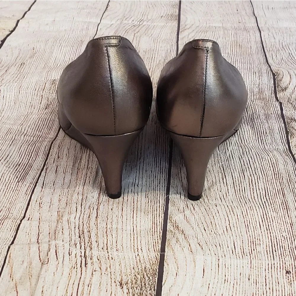 BrunoMagli Metallic Wedges